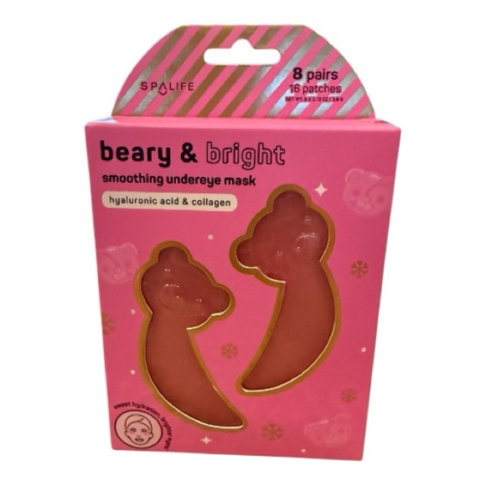 Alife Beary & Bright Smoothing Undereye Mask - Pink